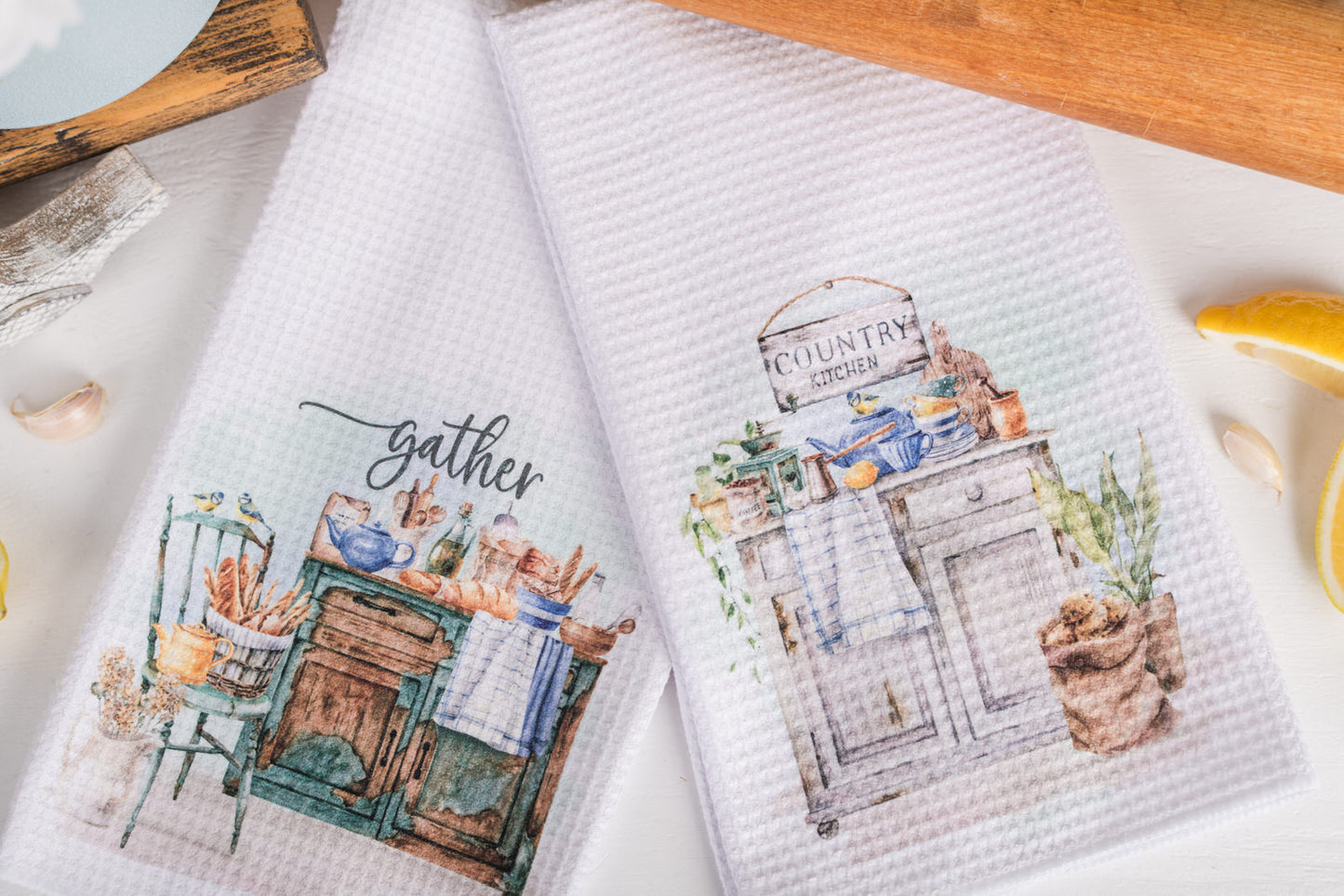 Country Kitchen Tea Towels