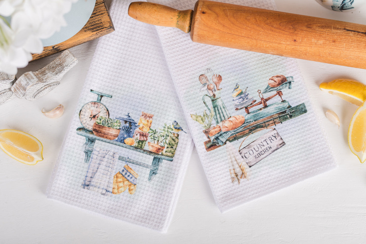 Country Kitchen Tea Towels