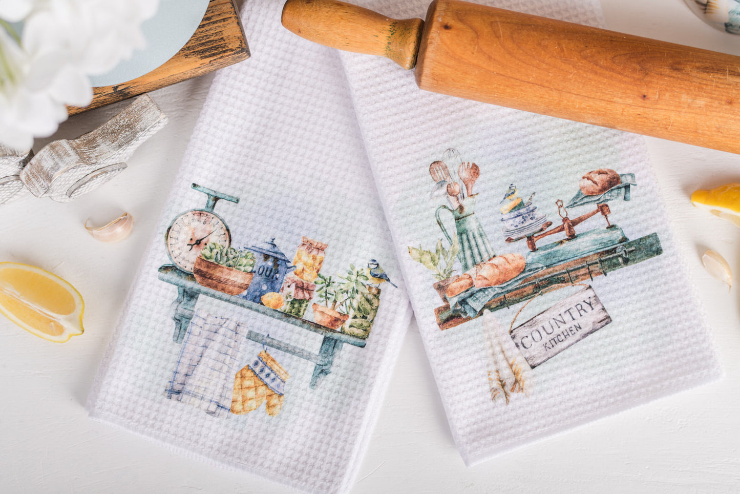 Country Kitchen Tea Towels