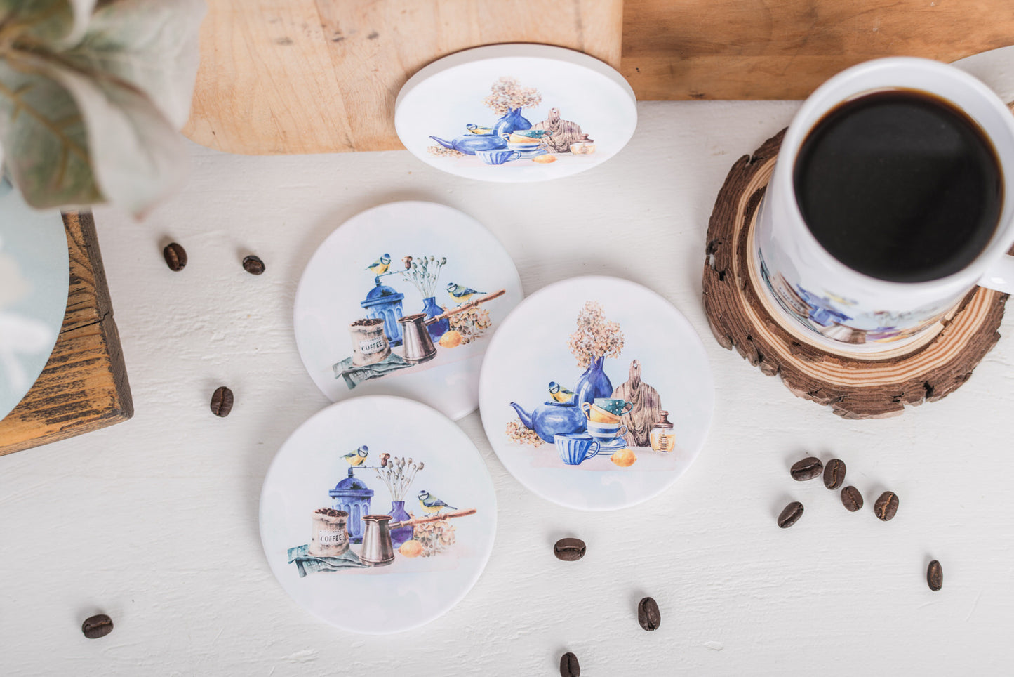 Country Kitchen Coasters