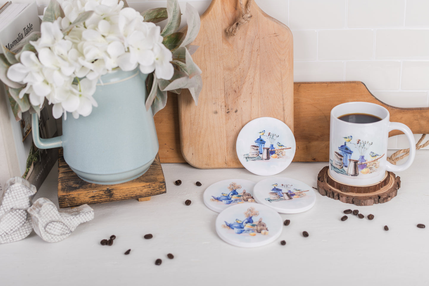 Country Kitchen Coasters