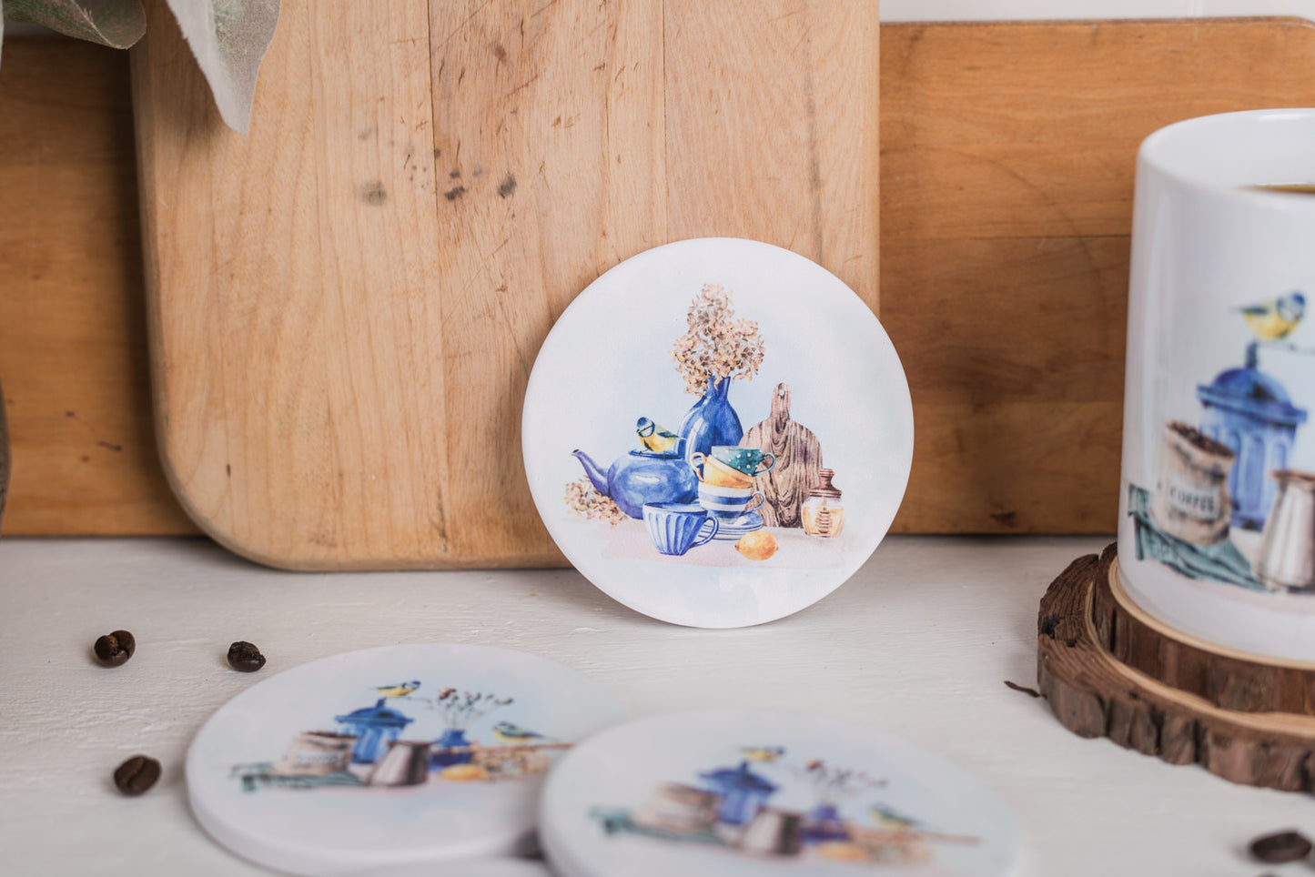 Country Kitchen Coasters