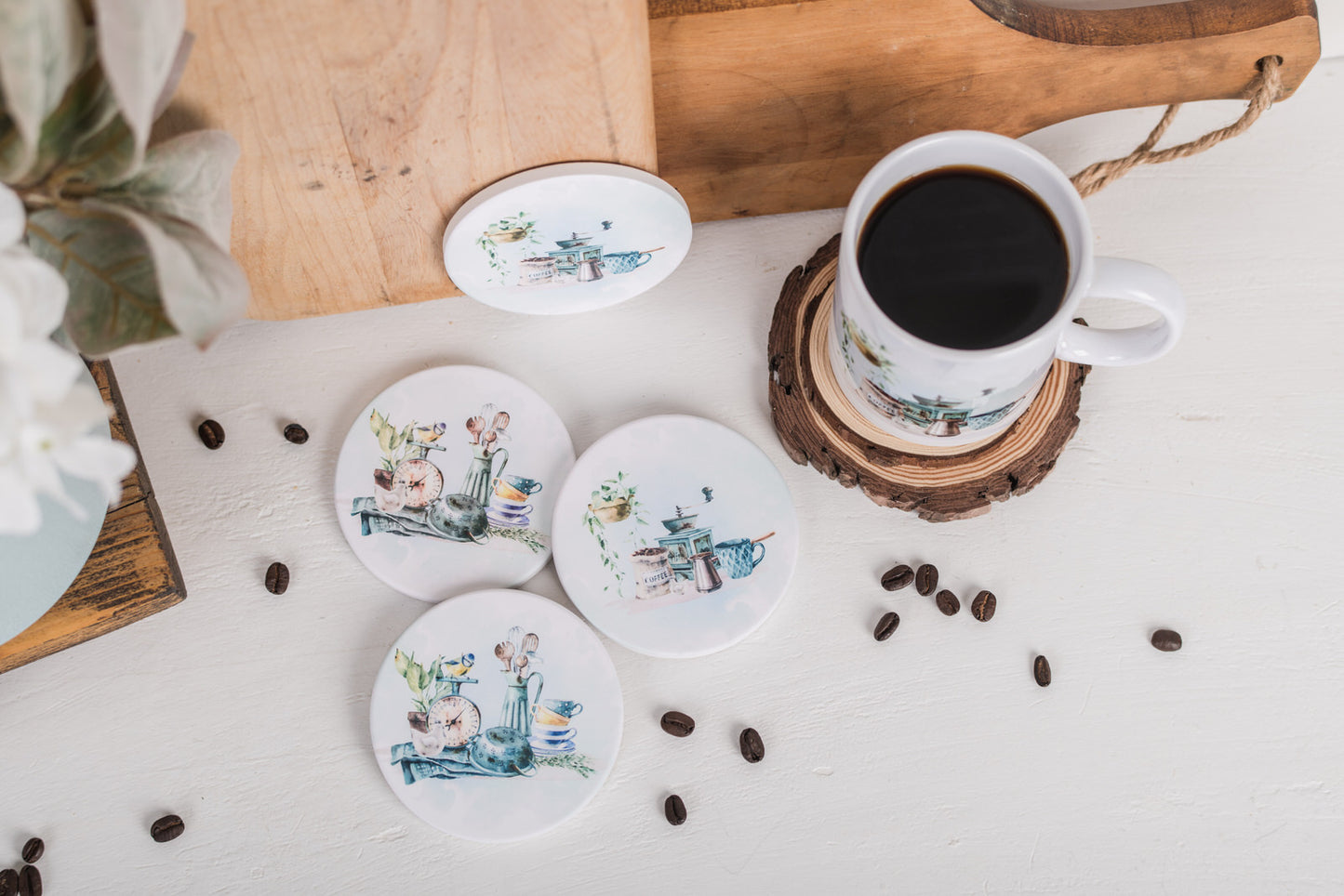 Country Kitchen Coasters