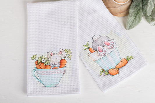 Silly Bunny Tea Towels