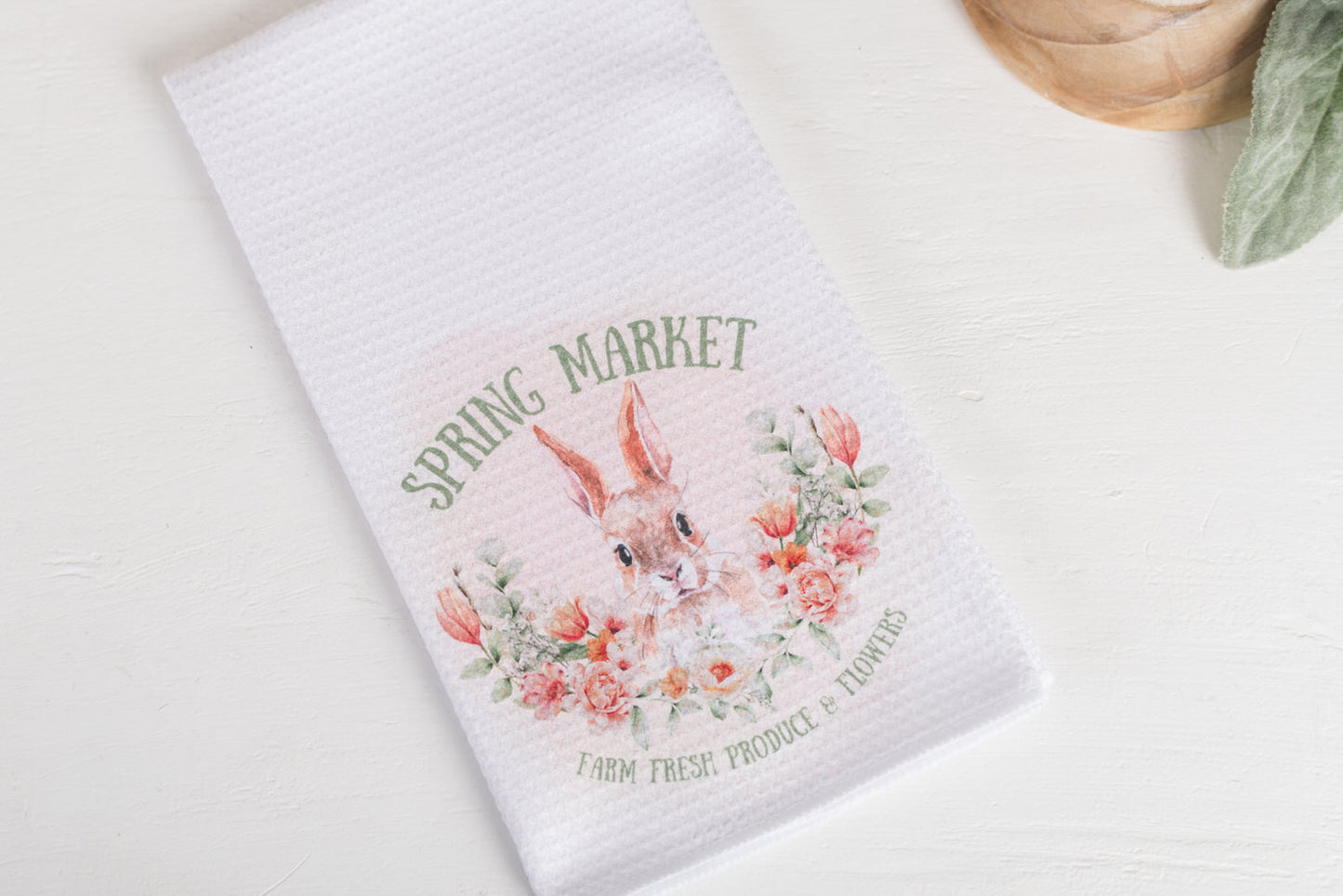 Spring Market Tea Towel