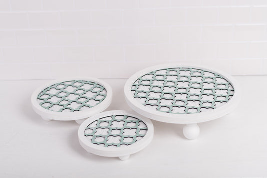 Quatrefoil Risers