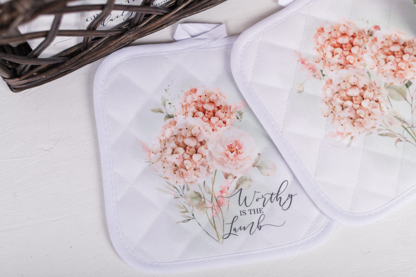 Spring Botanical Pot Holders