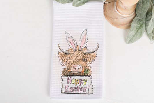 Whimsical Barnyard Easter Tea Towels