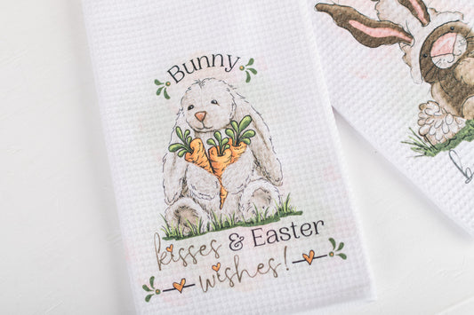 Whimsical Easter Tea Towels