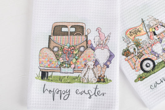 Whimsical Easter Tea Towels