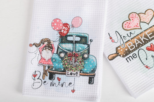 Whimsical Valentine Tea Towels