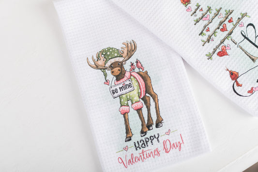 Whimsical Valentine Tea Towels