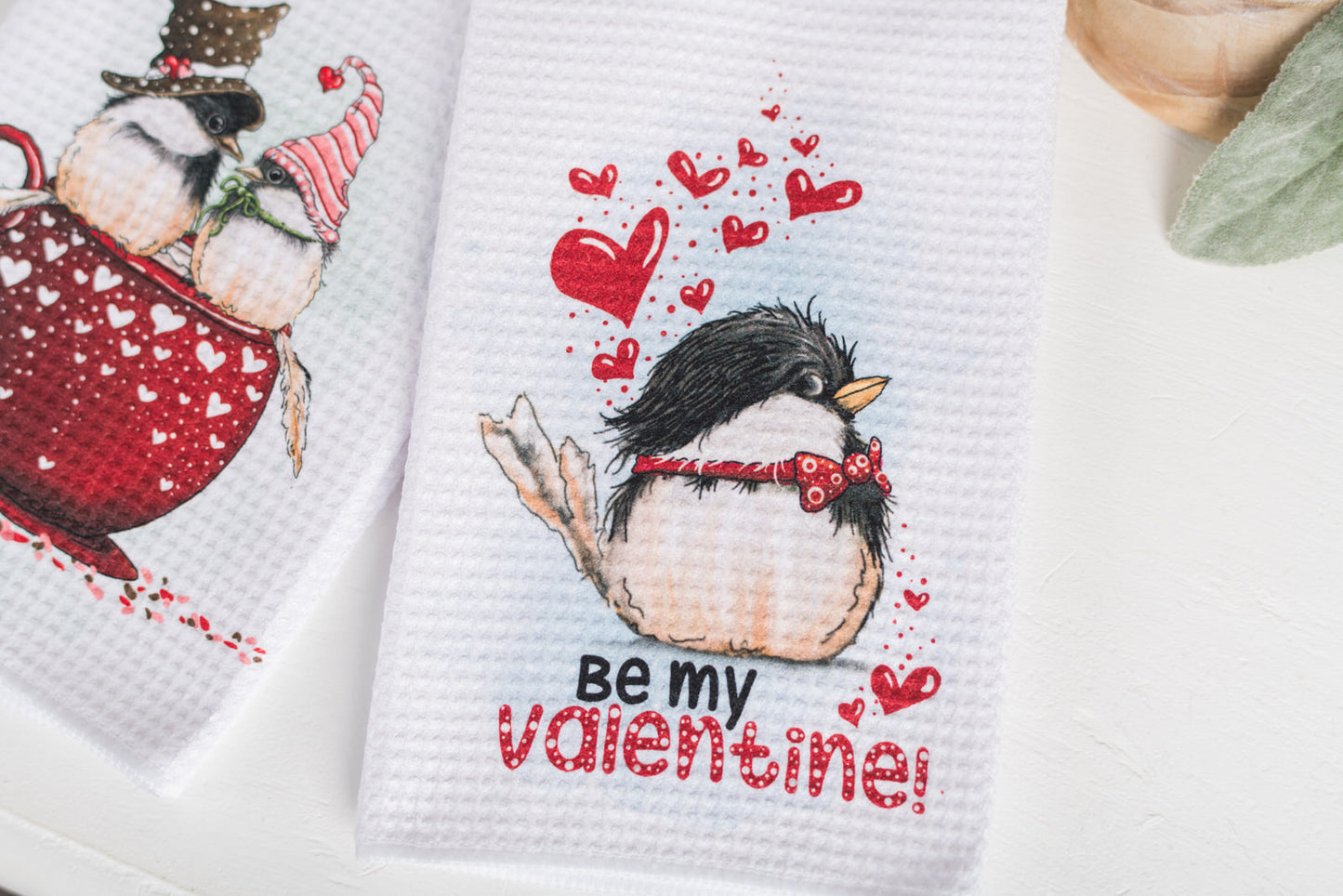 Whimsical Valentine Tea Towels