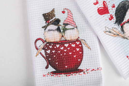 Whimsical Valentine Tea Towels