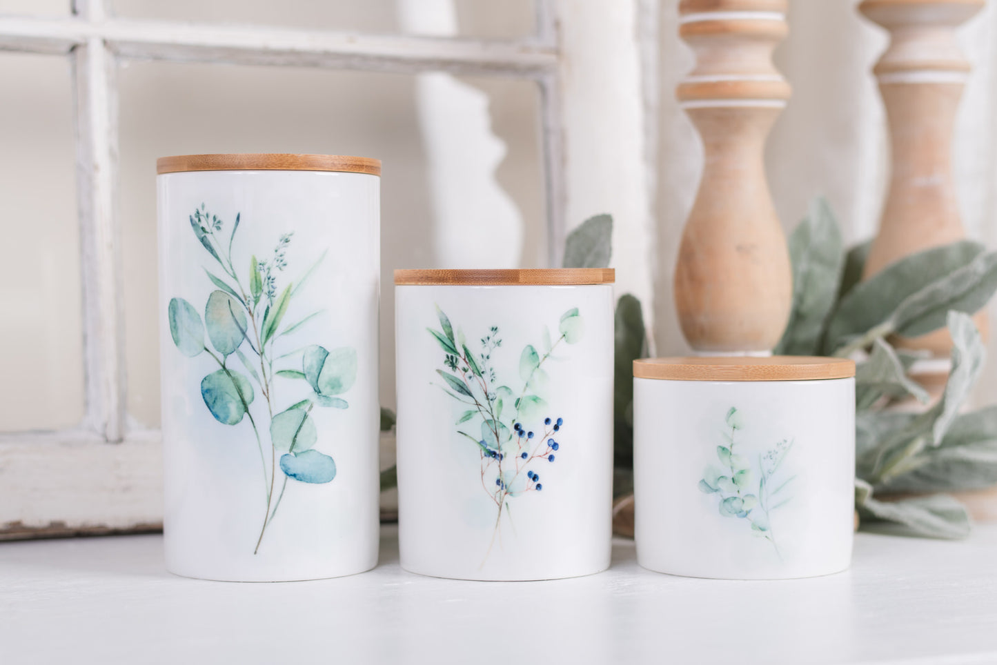 Winterberry Canister - Small