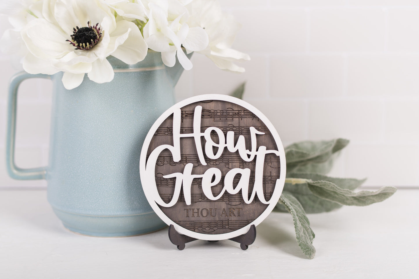 DIY Faith Shelf Sitter Kit - Be Still & Know That I Am God