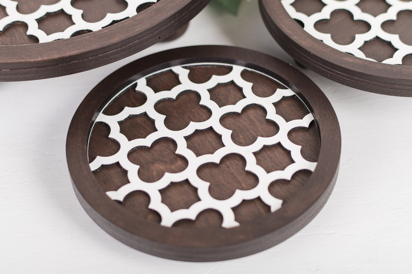 Quatrefoil Risers