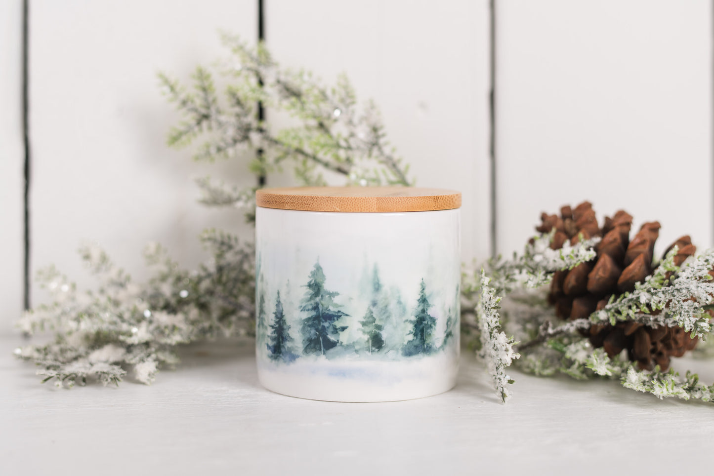 Forest Bathroom Jar - Small