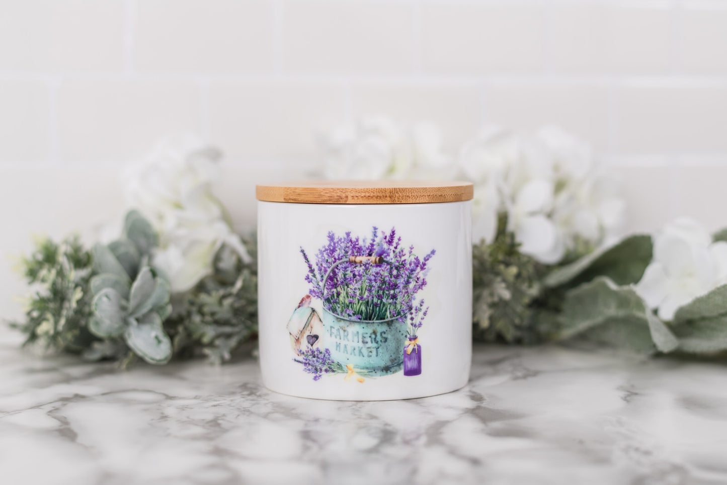 French Lavender Canister - Small