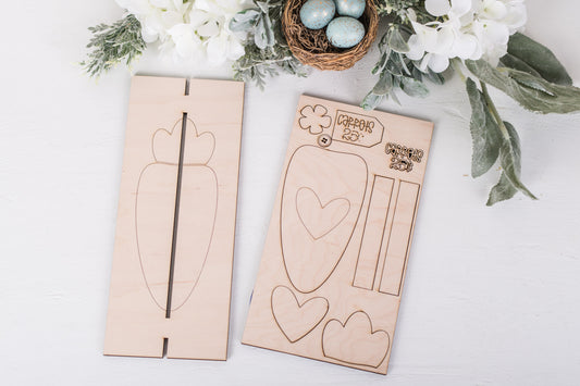 Fresh Carrots Farmhouse Carrot Palette DIY Kit