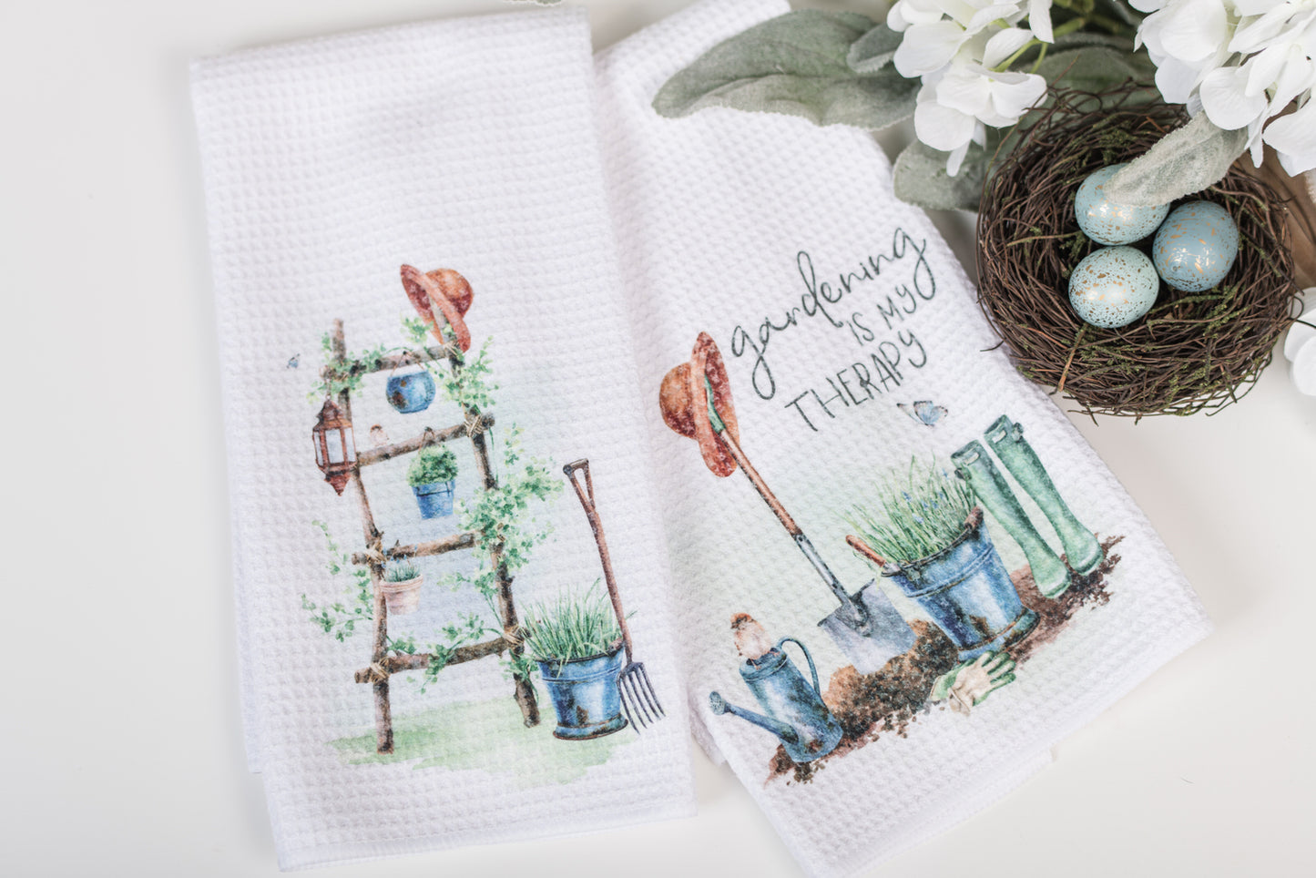 Country Garden Tea Towels