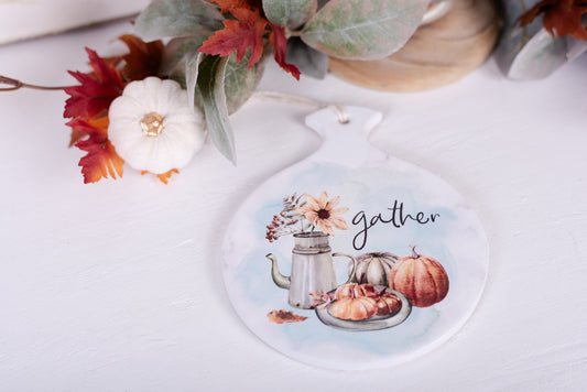 Cozy Autumn Trivet - Gather