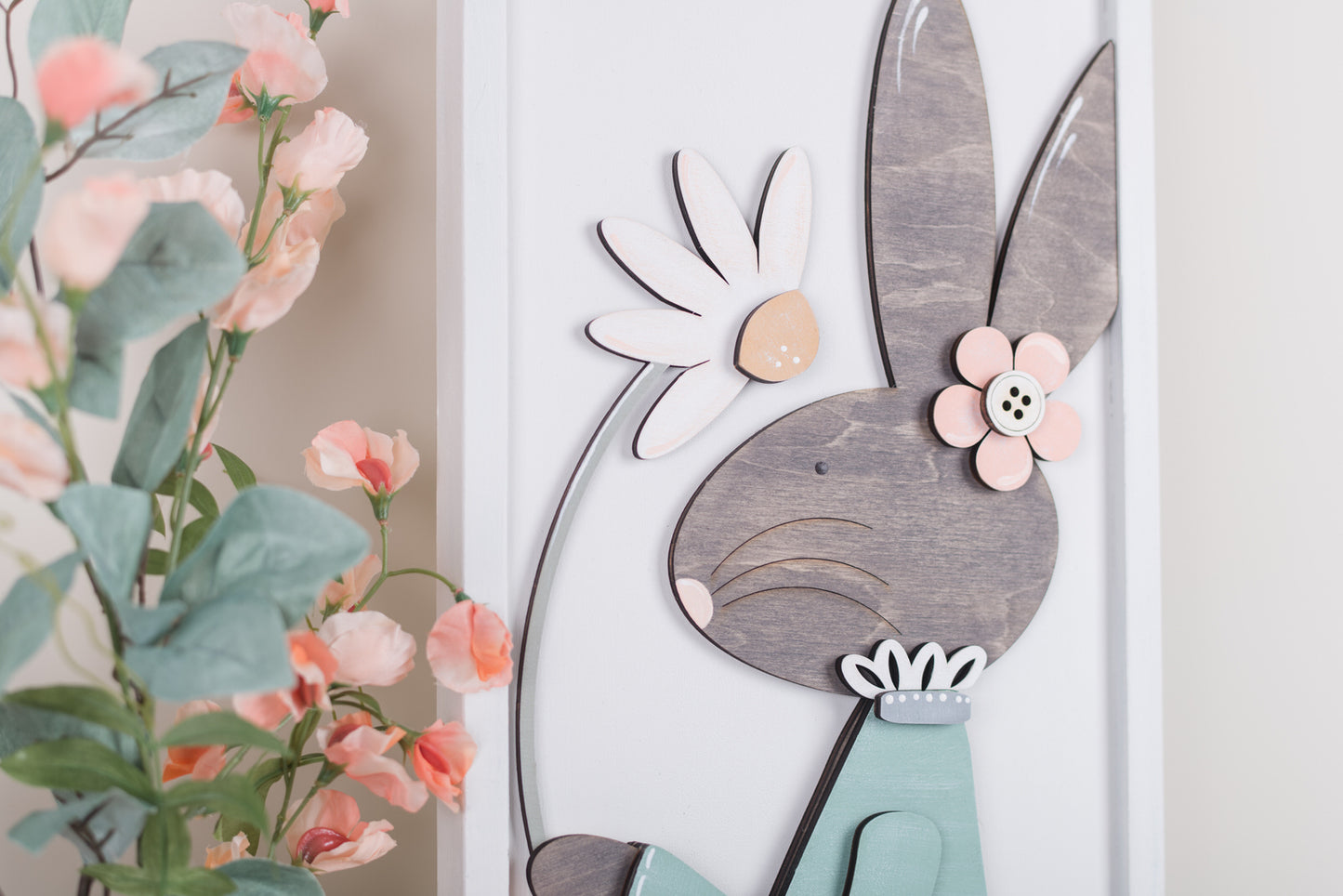 DIY Spring Porch Leaner Kit - Hello Spring