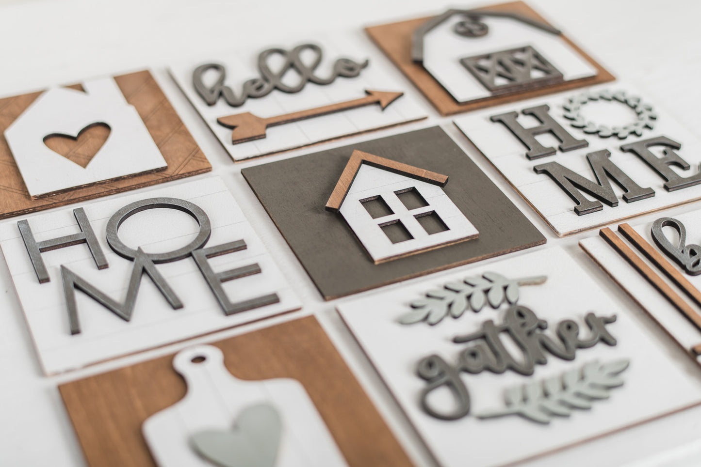 DIY Interchangeable Square 4.25" Kit - Home