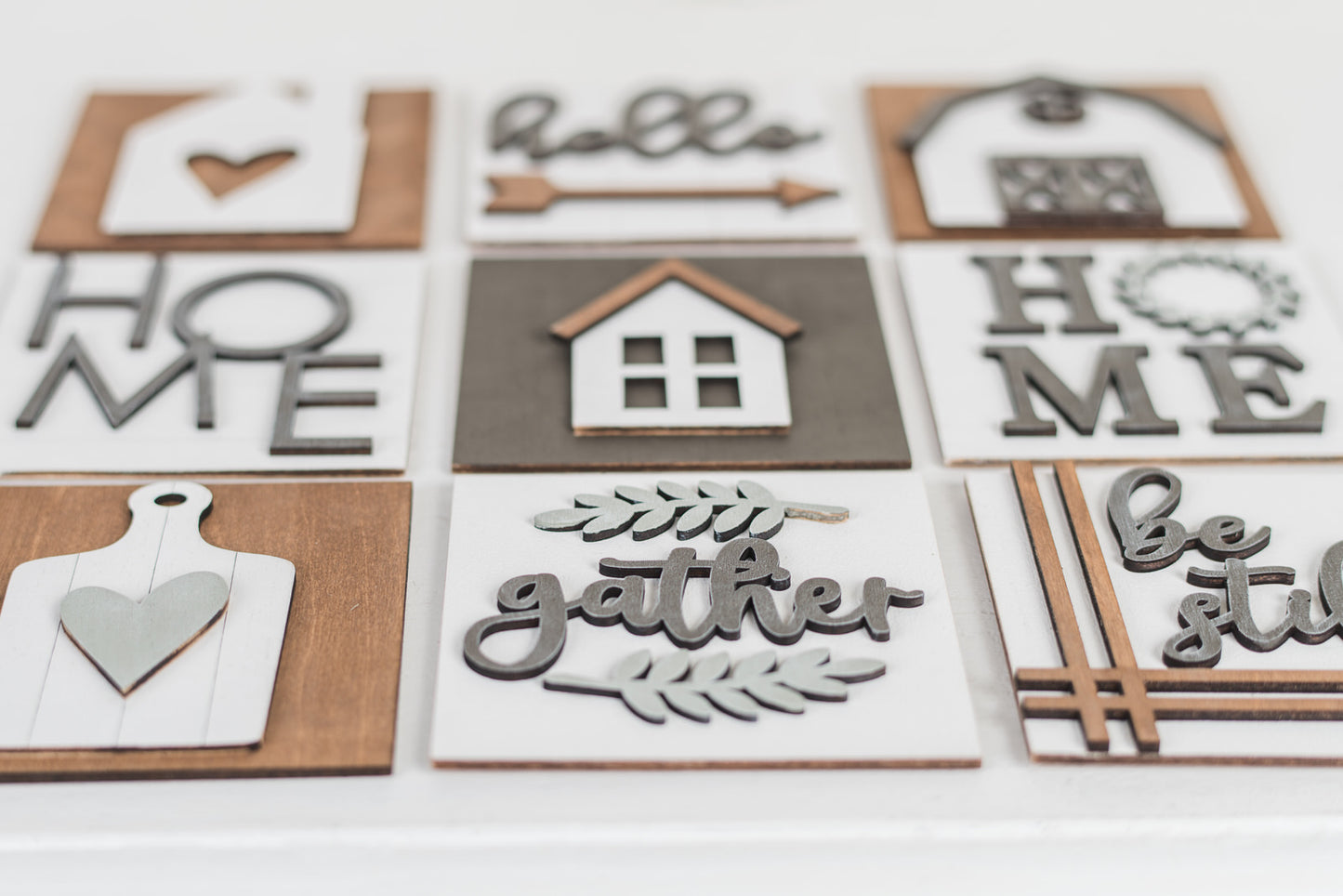 DIY Interchangeable Square 4.25" Kit - Home