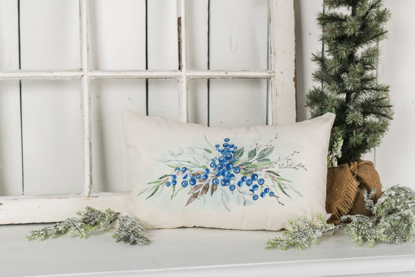 Hope Has Come - Berries Pillow Cover