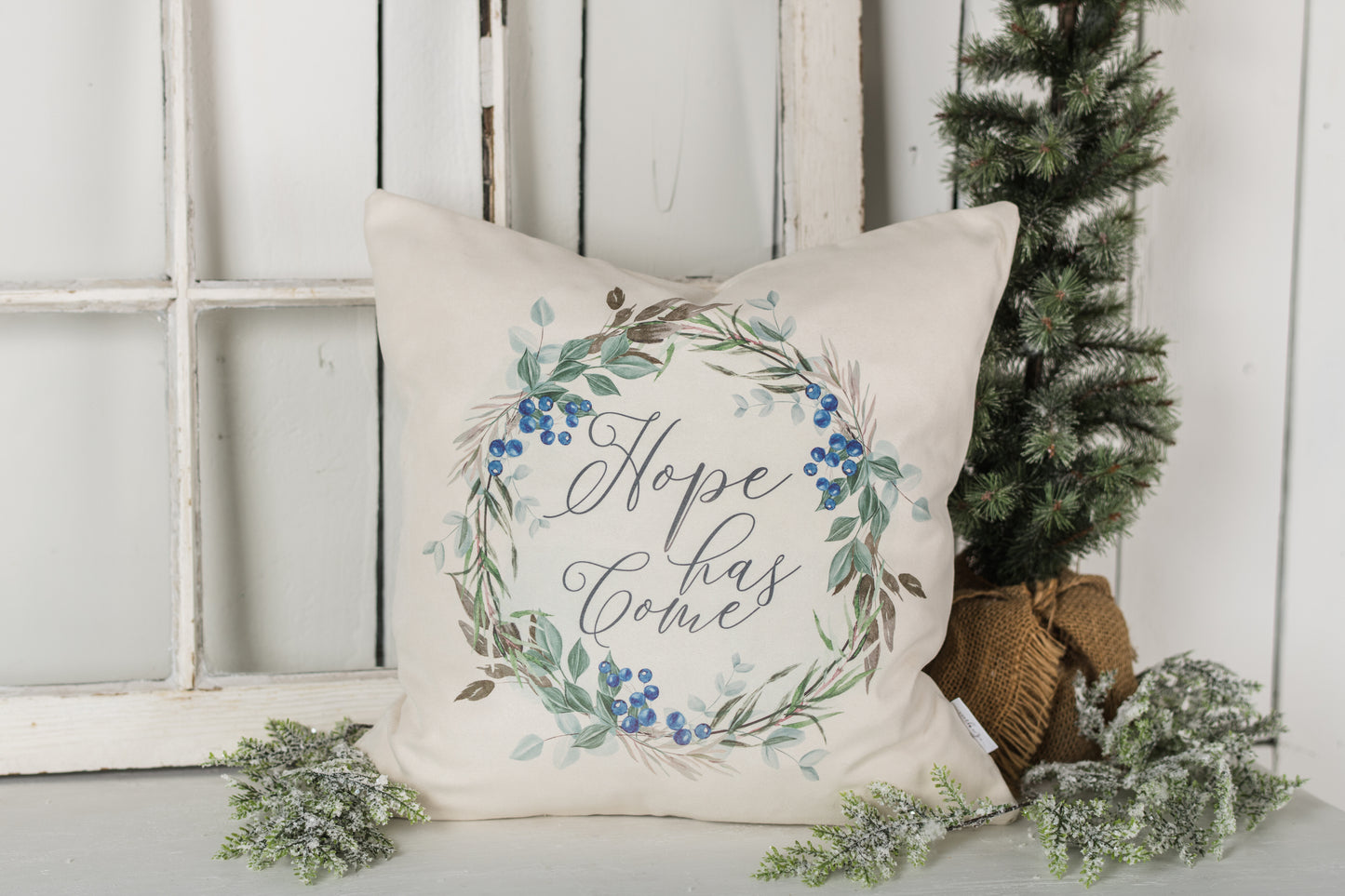 Hope Has Come Pillow Cover