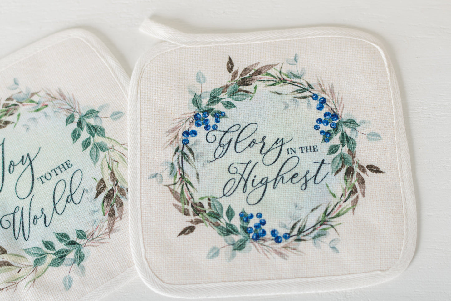 Hope Has Come Pot Holders