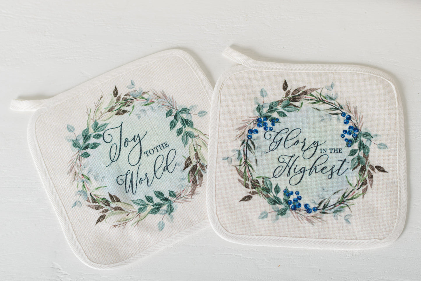 Hope Has Come Pot Holders