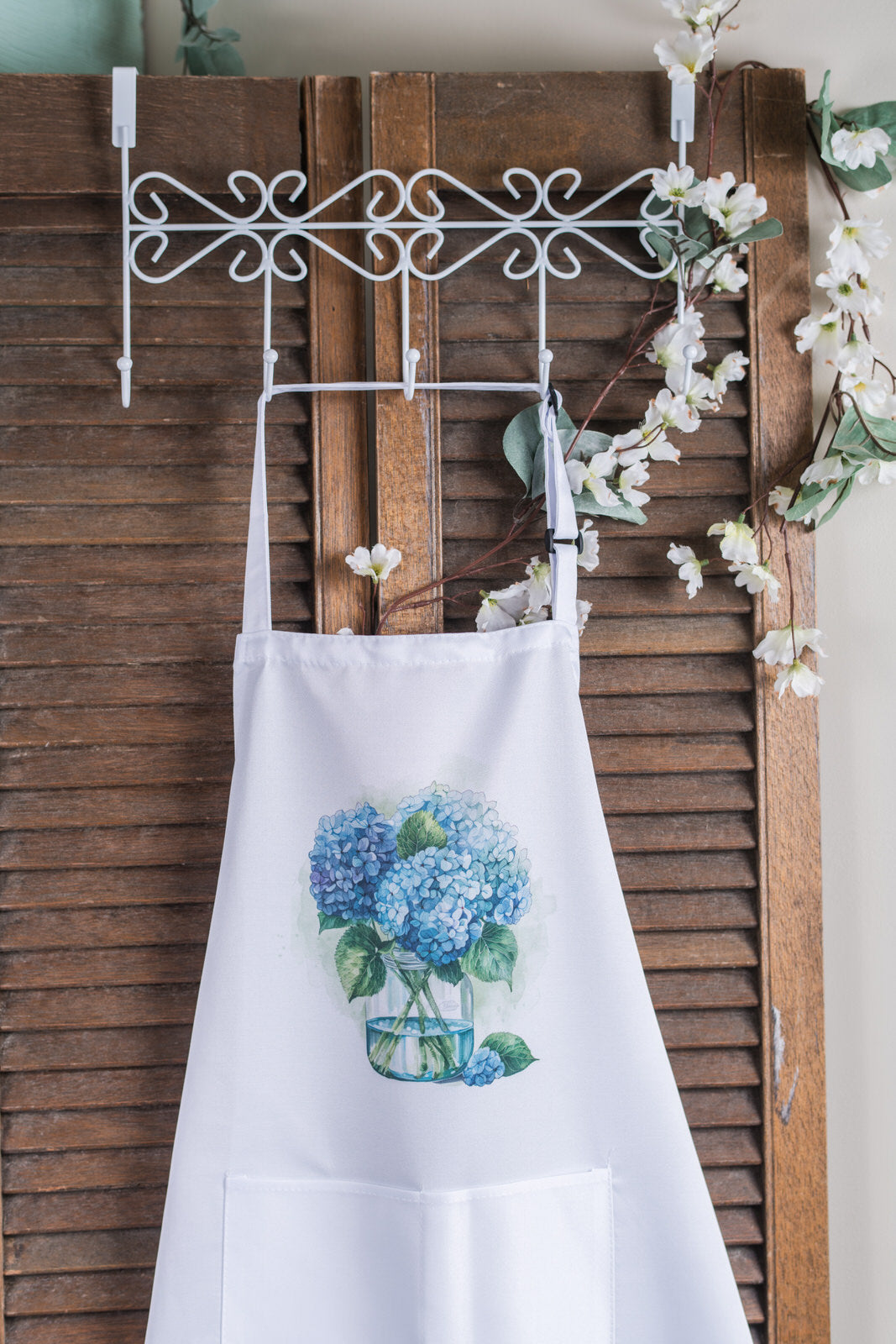 Flower Market Hydrangea Apron