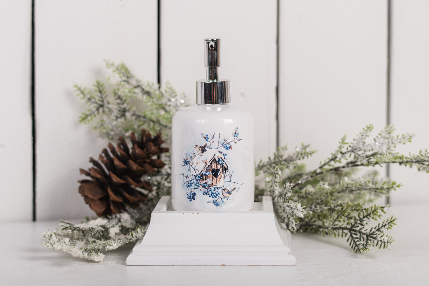 Let it Snow Soap Dispenser