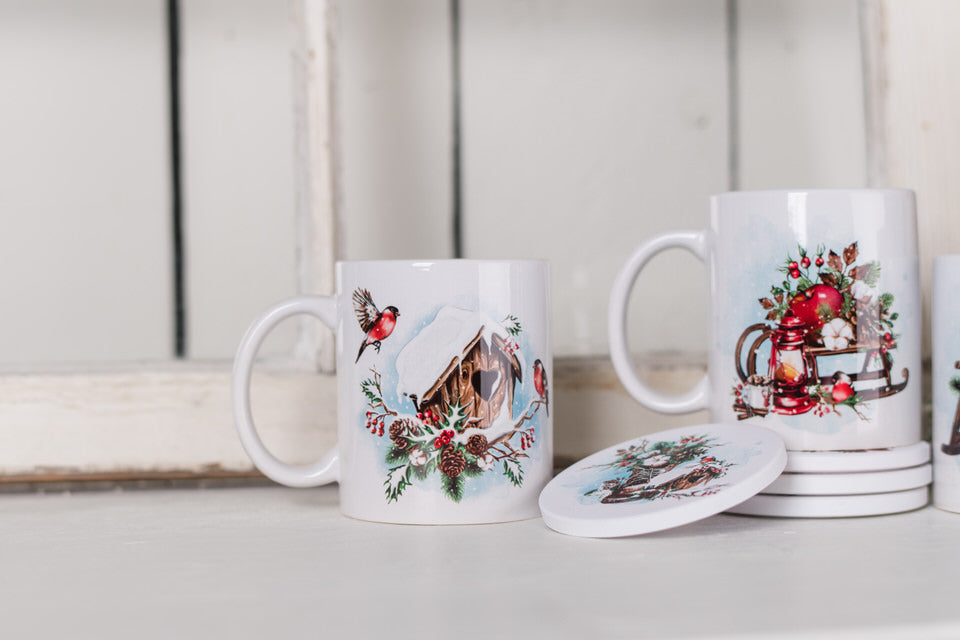 Cozy Christmas Coffee Mugs