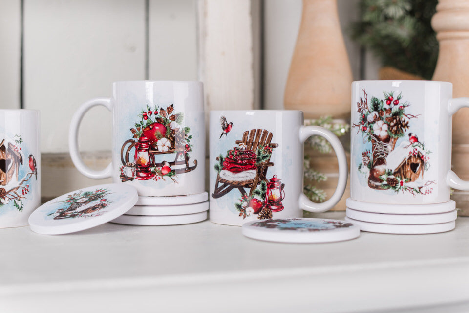 Cozy Christmas Coffee Mugs
