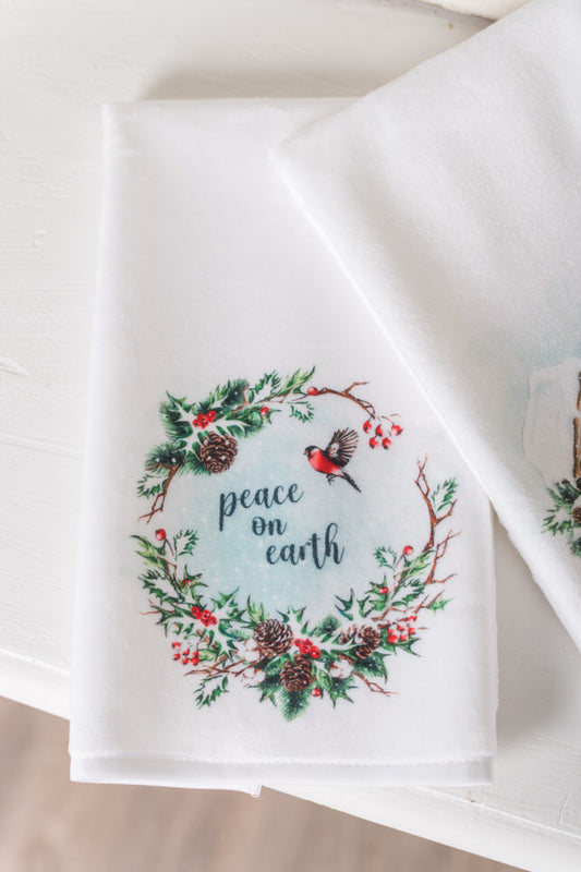 Cozy Christmas Hand Towels