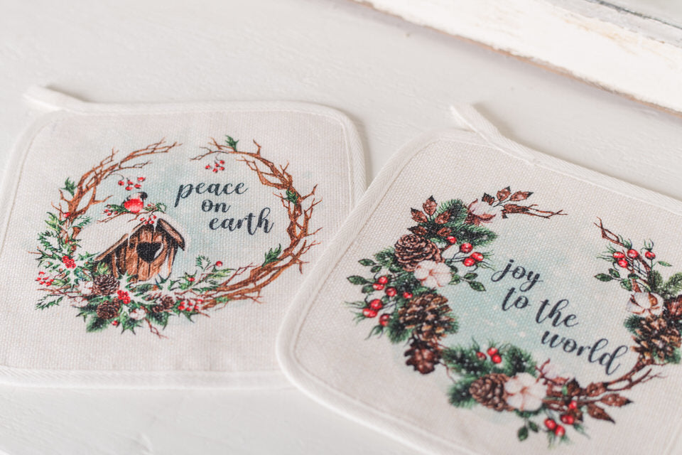Cozy Christmas Pot Holders