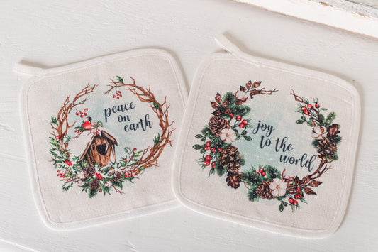 Cozy Christmas Pot Holders