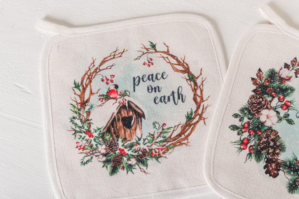 Cozy Christmas Pot Holders