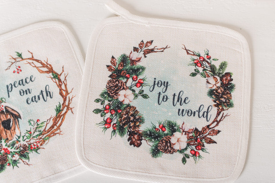 Cozy Christmas Pot Holders