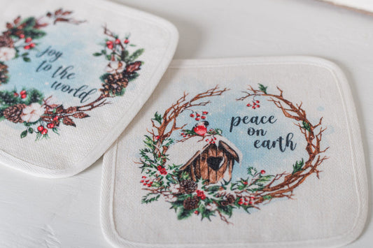 Cozy Christmas Pot Holders