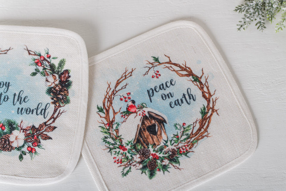 Cozy Christmas Pot Holders