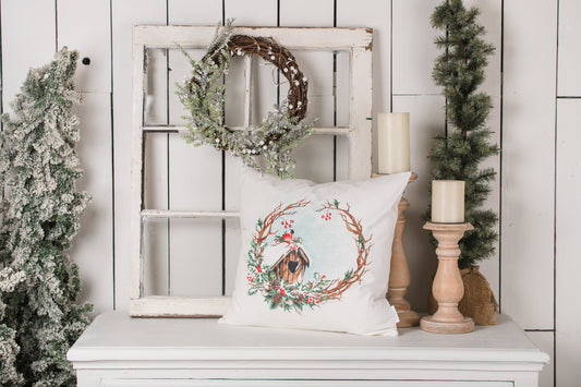 Cozy Christmas Pillow Cover #1