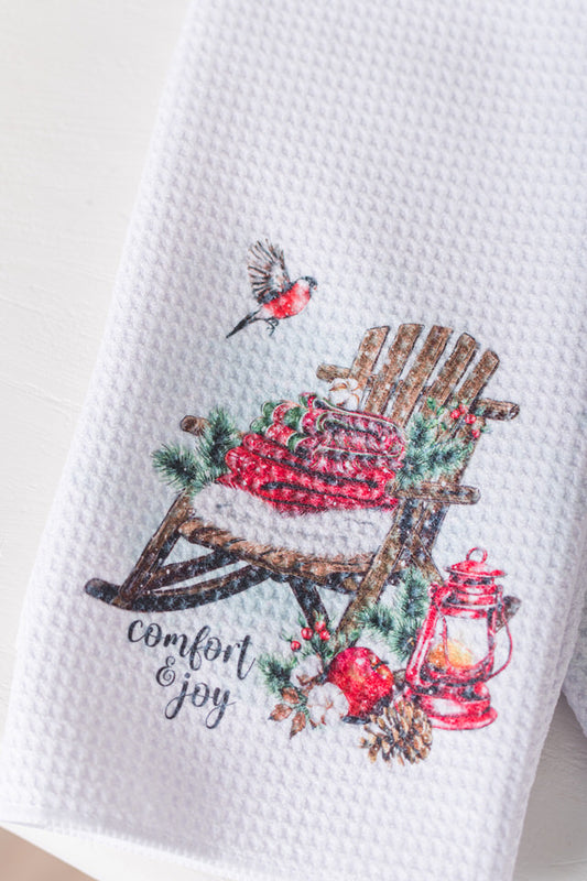 Cozy Christmas Tea Towels
