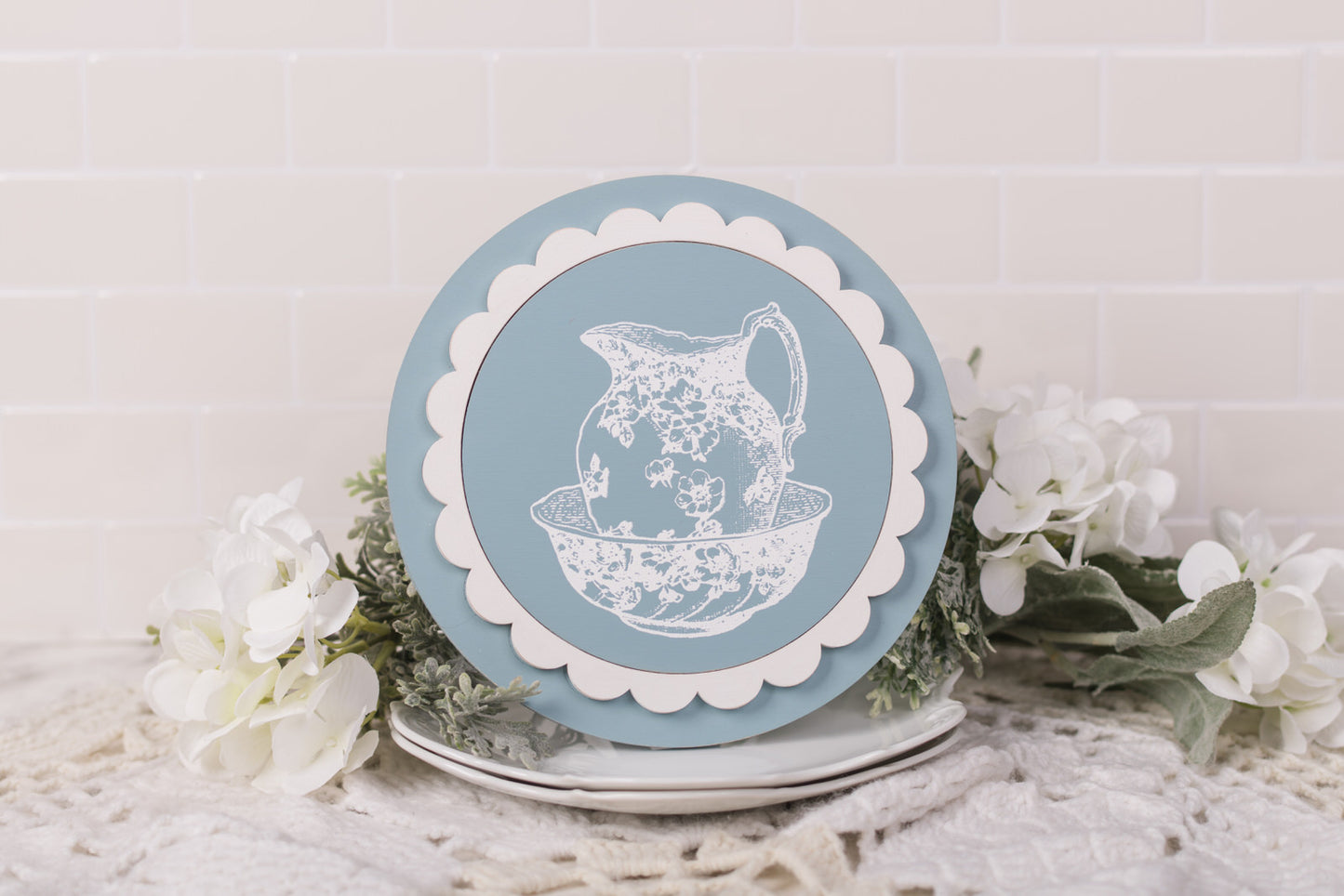 6" Round Scallop DIY Frame Kits - Interchangeable