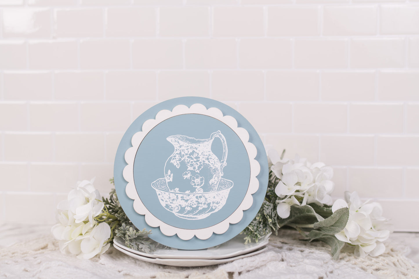 6" Round Scallop DIY Frame Kits - Interchangeable