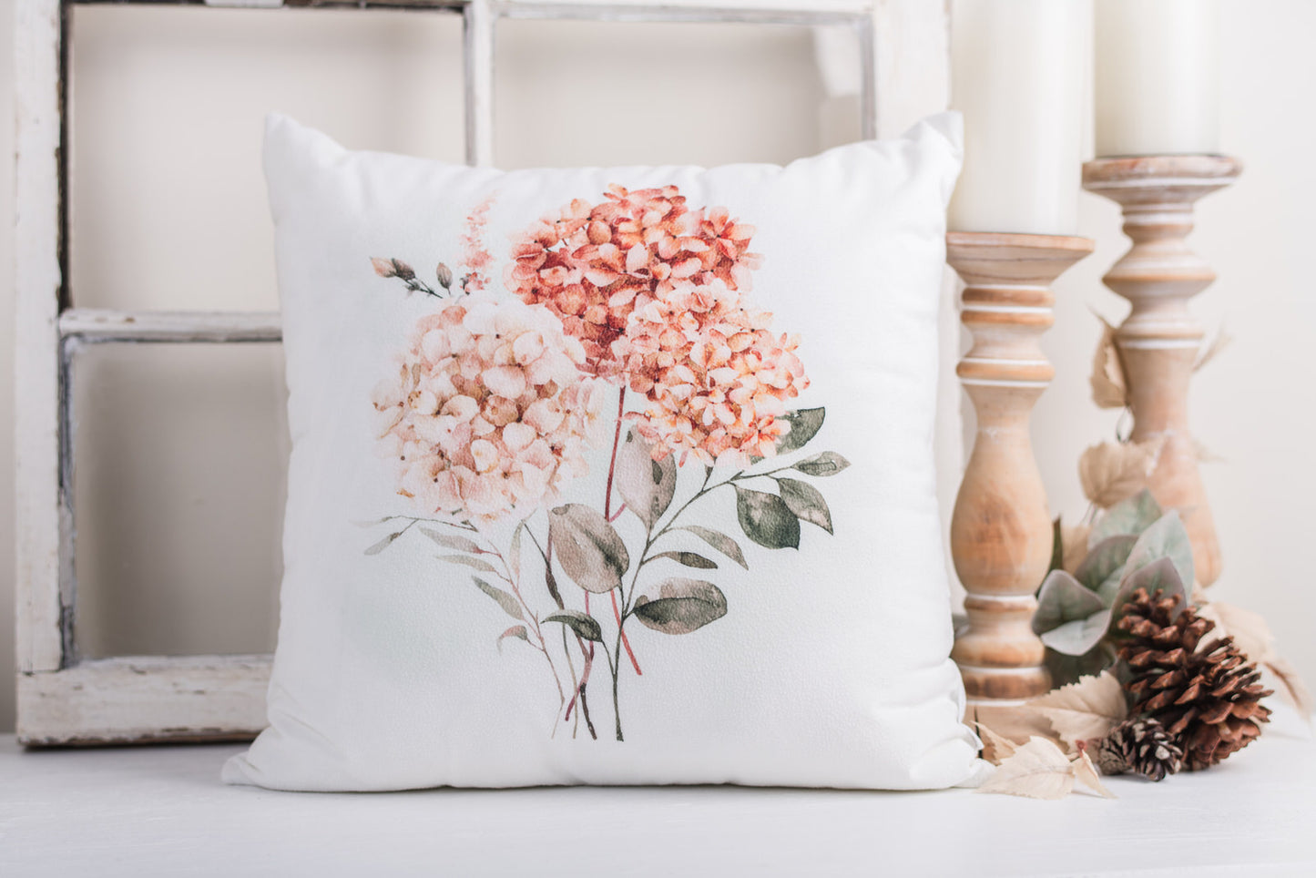 Spicy Floral Pillow Cover