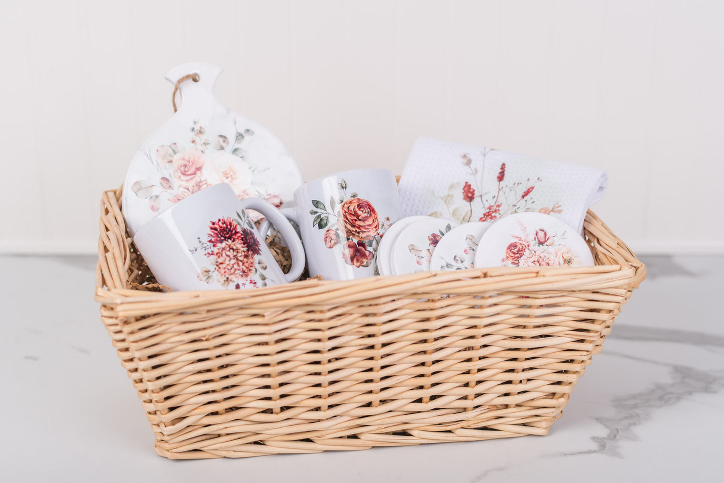 Spicy Floral Cozy Coffee Gift Set | Cottage-Inspired Kitchen Bundle